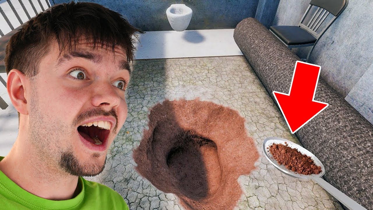 UCIEKAM Z WIEZIENIA KOPIĄC DZIURE ŁYŻKĄ...