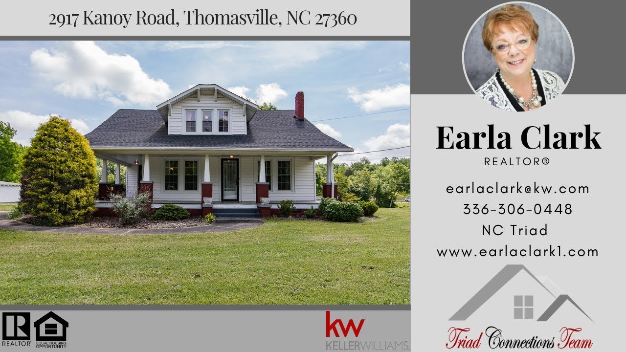 SOLD! 2917 Kanoy Road, Thomasville, NC 27360 YouTube