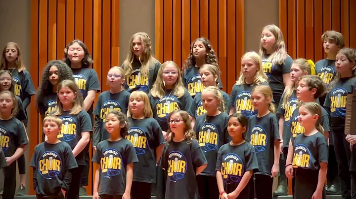 Aubrie and Charlies Choir Performance Child of Peace