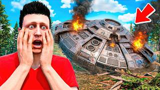 AM GASIT un OZN PRABUSIT in GTA 5!