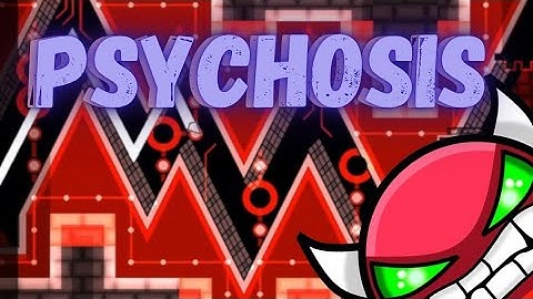 Hard Demon Alphabet #16 - Psychosis by Hinds 100% (All coins) - Geometry Dash 2.2