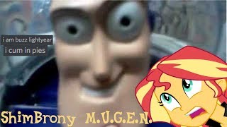 ShimBrony M.U.G.E.N Beatdown #23: im bozz yoghurt light, i com on pies