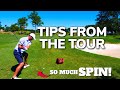 SHORT GAME Lessons w/ PGA Tour Winner Wesley Bryan and How to Really Spin it!