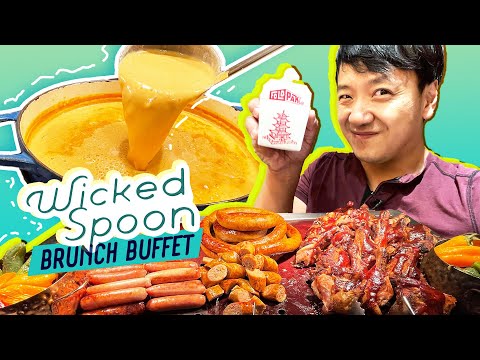 Wicked Spoon BRUNCH BUFFET Review at The COSMOPOLITAN | 3 Cities in 72 HOURS