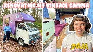 Renovating My Vintage Camper - Van Life UK