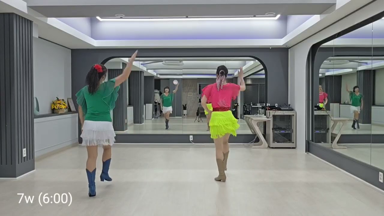 녹아버려요 (It's melts) -Line Dance  l  Beginner