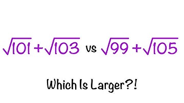 Which One is Larger?!| Comparing 2 Irrational Numbers