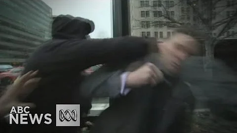 Far-right activist Richard Spencer punched during ...