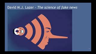 [AE\/ET] 5 David Lazer - The Science of Fake News (8:22)