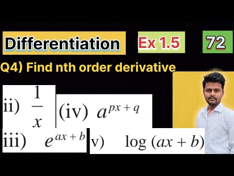 “Differentiation Ex 1.5 Q 4 Part-72 | Class 12 Maths | Altaf Sir” - YouTube