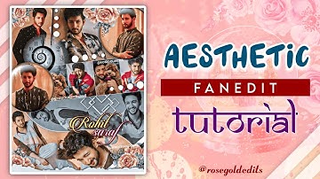 Best fanedit for Male idol || How to make fanpage Editing || PicsArt edit