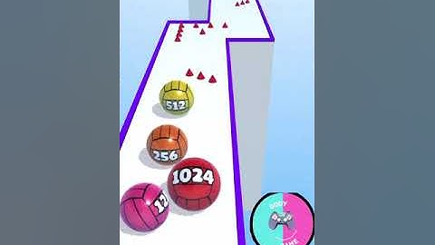 Ball Merge 2048 - All Levels Gameplay part ( 13  ) IOS, Android 🏀🤩🤩🤩