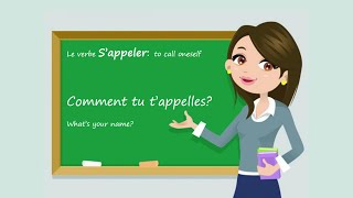 Say ' What's your name' in French/ French Lesson 12