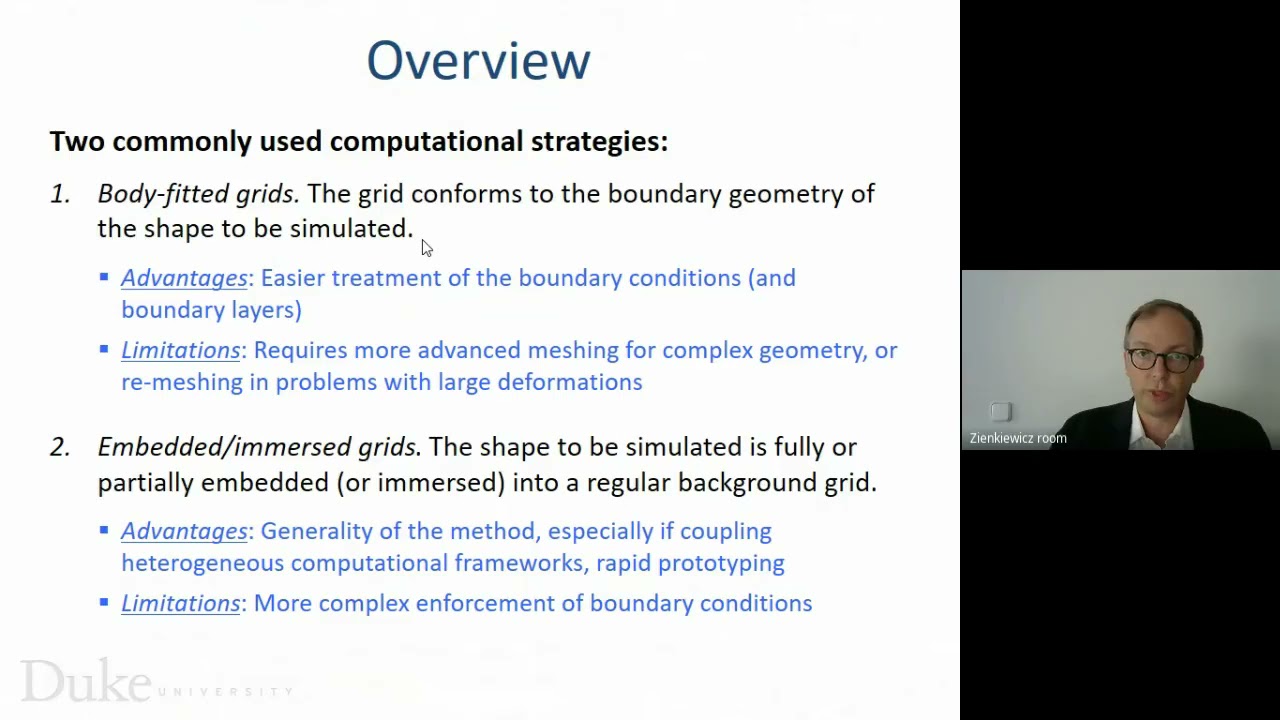 [29/06/2021] Severo Ochoa Coffee Talk by G. Scovazzi; "The shifted boundary method for embedded..."