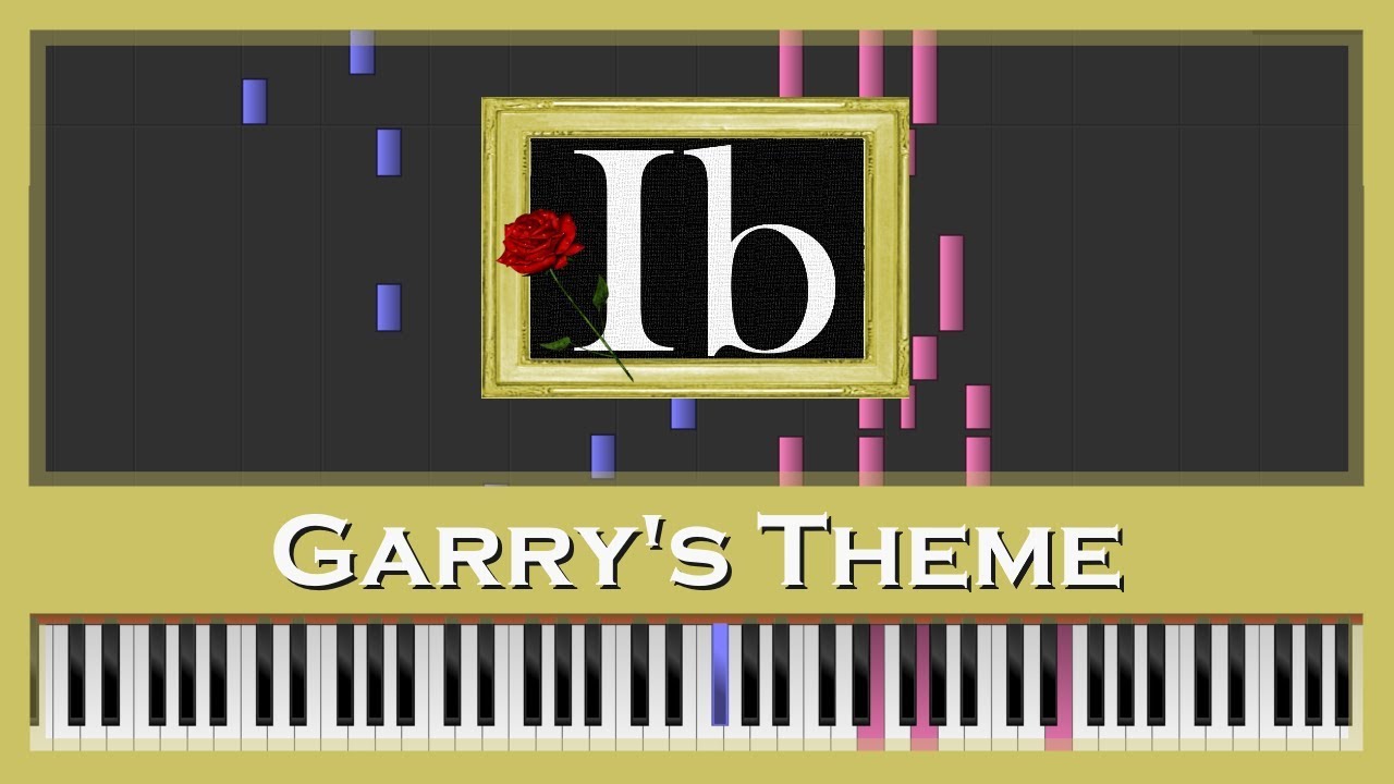 Ib - Garry's Theme (Hide and Seek) [Piano Tutorial]