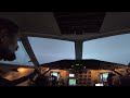 Flightsimulator L-410 Landing CAT-III