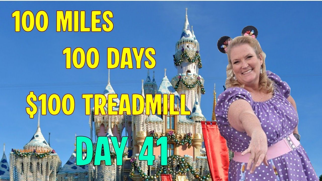 100 Miles, 100 Days, $100 Treadmill Day 41