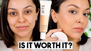 BITE BEAUTY CHANGEMAKER FOUNDATION FIRST IMPRESSION REVIEW! I've been WAITING for this | Trina Duhra