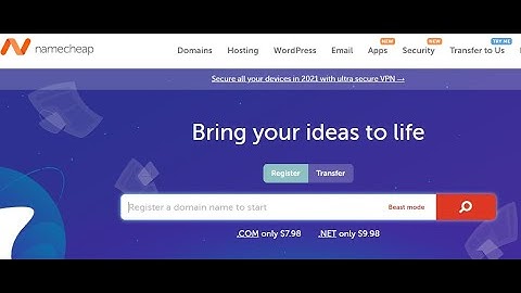 pointing domain from namcheap to Bluehost Or Hostgator