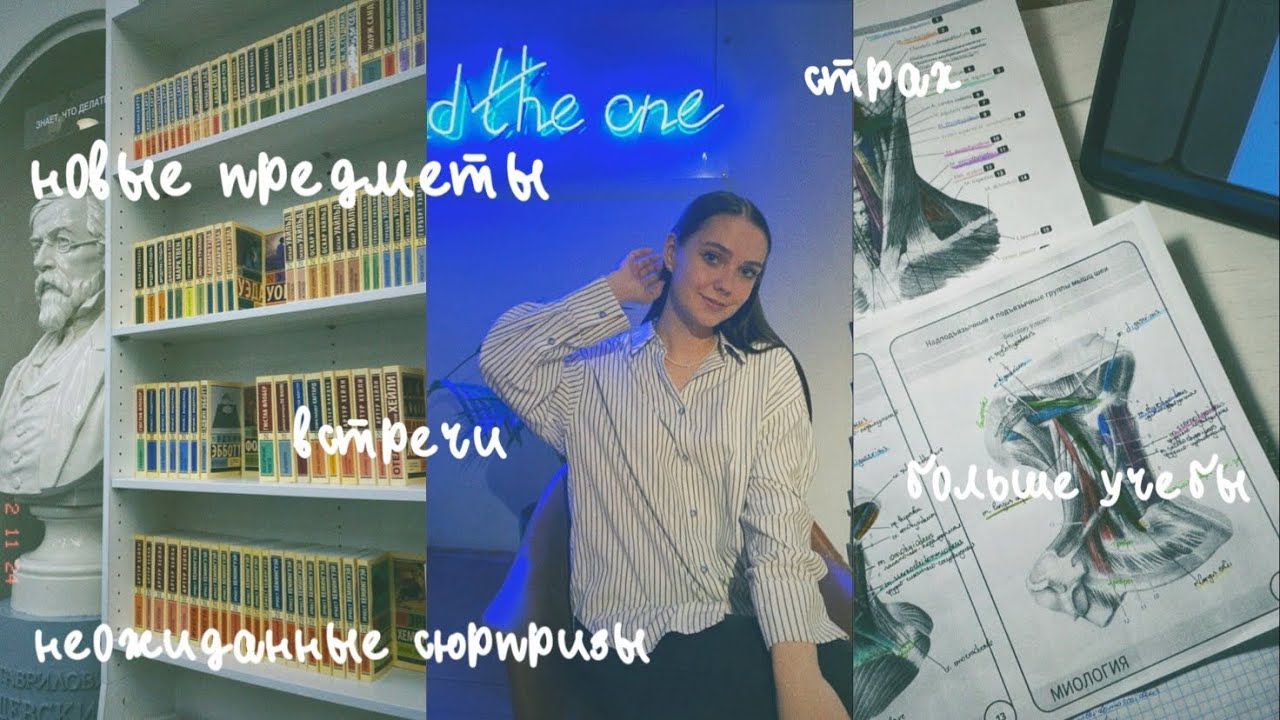 первая неделя 2 семестра в медицинском | было страшно, но мы справились | 1 курс, педиатрия
