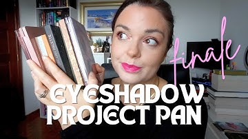 YEARS USAGE EYESHADOW PROJECT PAN  | FINALE #projectpan