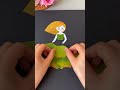Press a little glue, and it is too convenient to paste the handicraft work. If you rub the wrong r