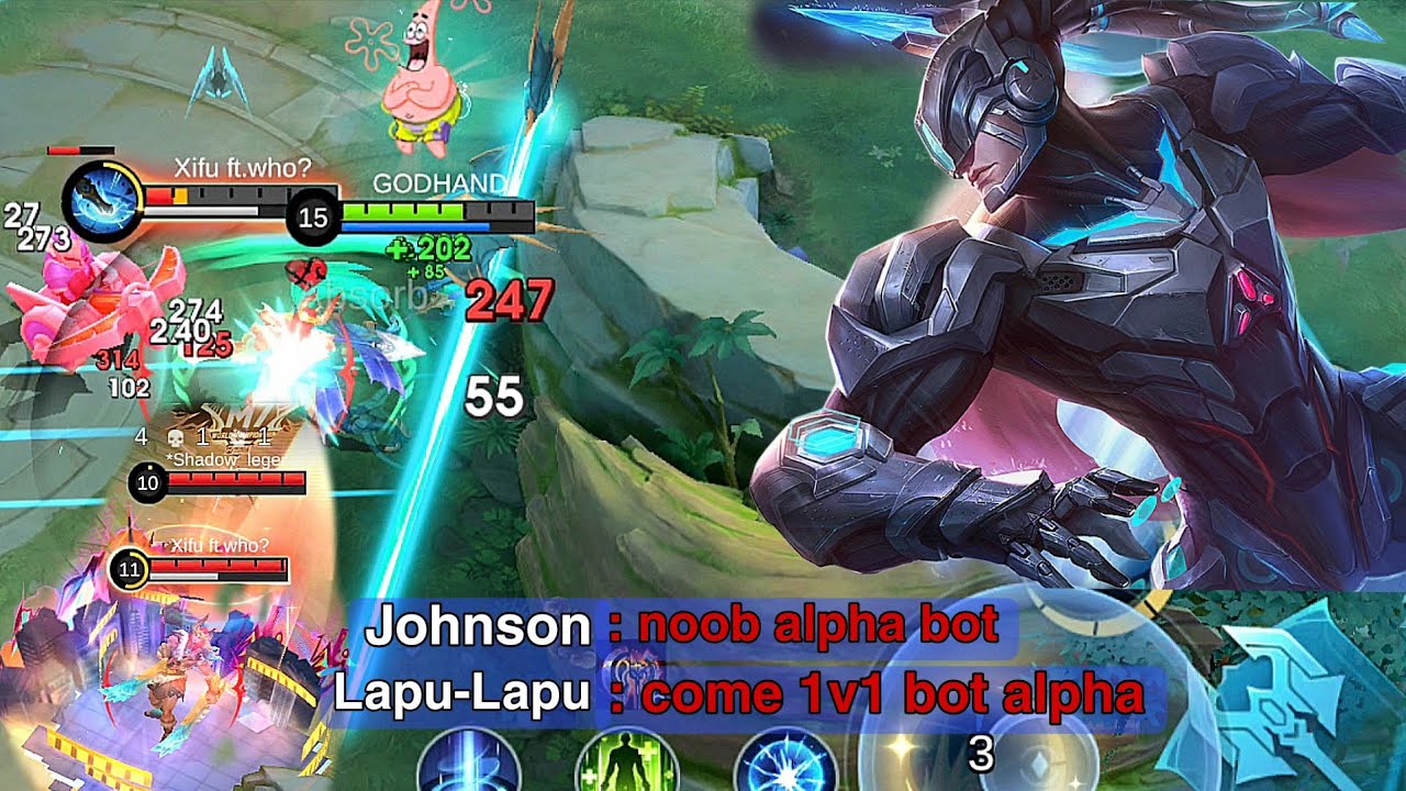 Exp lane monster alpha !! Never bully alpha never ( GOD MODE ALPHA ) 