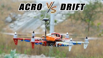 ACRO and DRIFT flight mode live testing | MOTOR EMERGENCY STOP and LOST COPTER ALARM