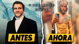 Asi se ven los ACTORES de LA SOCIEDAD DE LA NIEVE en la VIDA REAL | Netflix