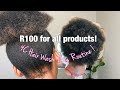 4C WASHDAY FOR HAIR GROWTH | South African Youtuber #4CHairRoutine