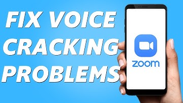 How to Fix Voice Cracking Problem on Zoom Cloud Meeting App after Update! (Problem Solved)