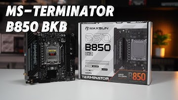 MS Terminator B850 BKB Unboxing📦