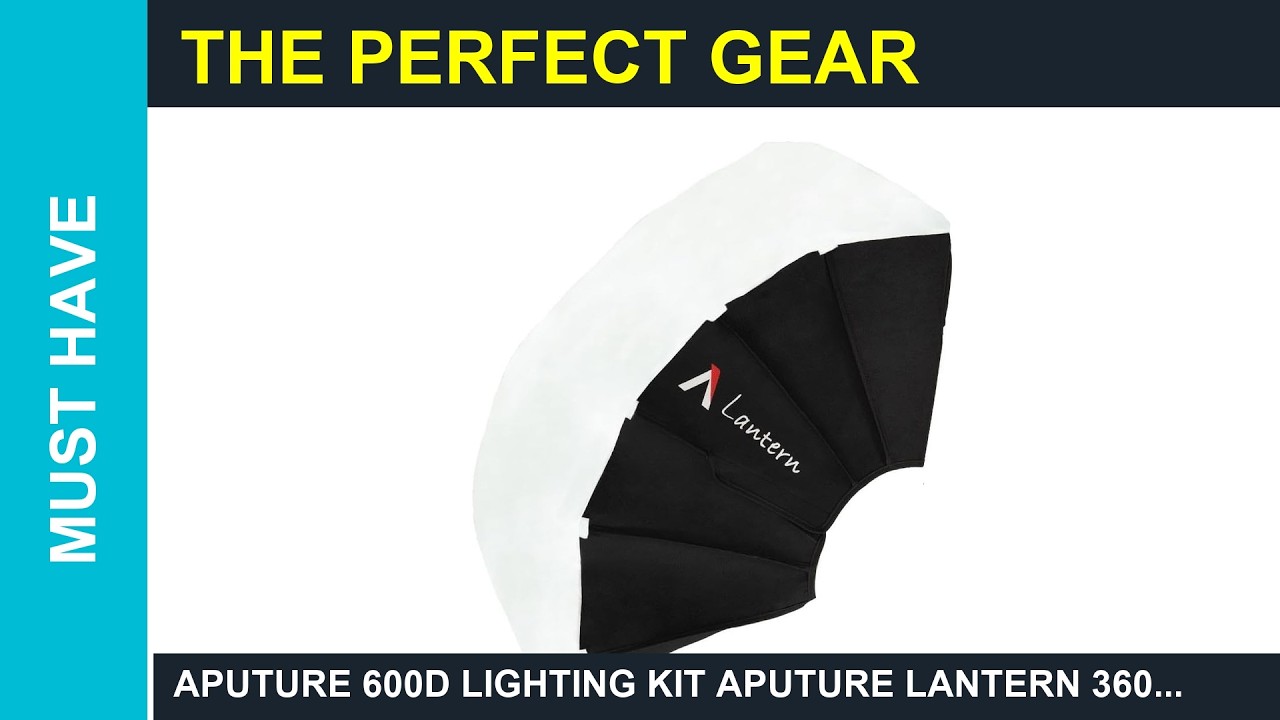 Aputure 600D lighting kit Aputure Lantern 360Degrees Softbox Guide