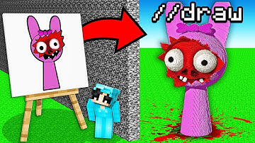 I Cheated With //DRAW In a SPRUNKI PINKI Build Challenge!