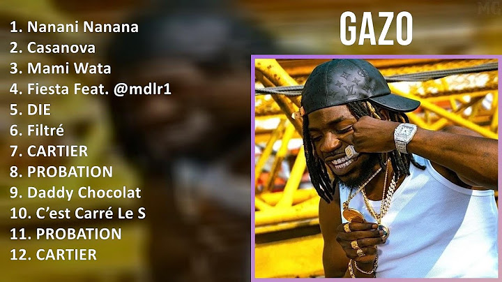 Gazo 2025 MIX Top Hits - Nanani Nanana, Casanova, Mami Wata, Fiesta Feat. @mdlr1