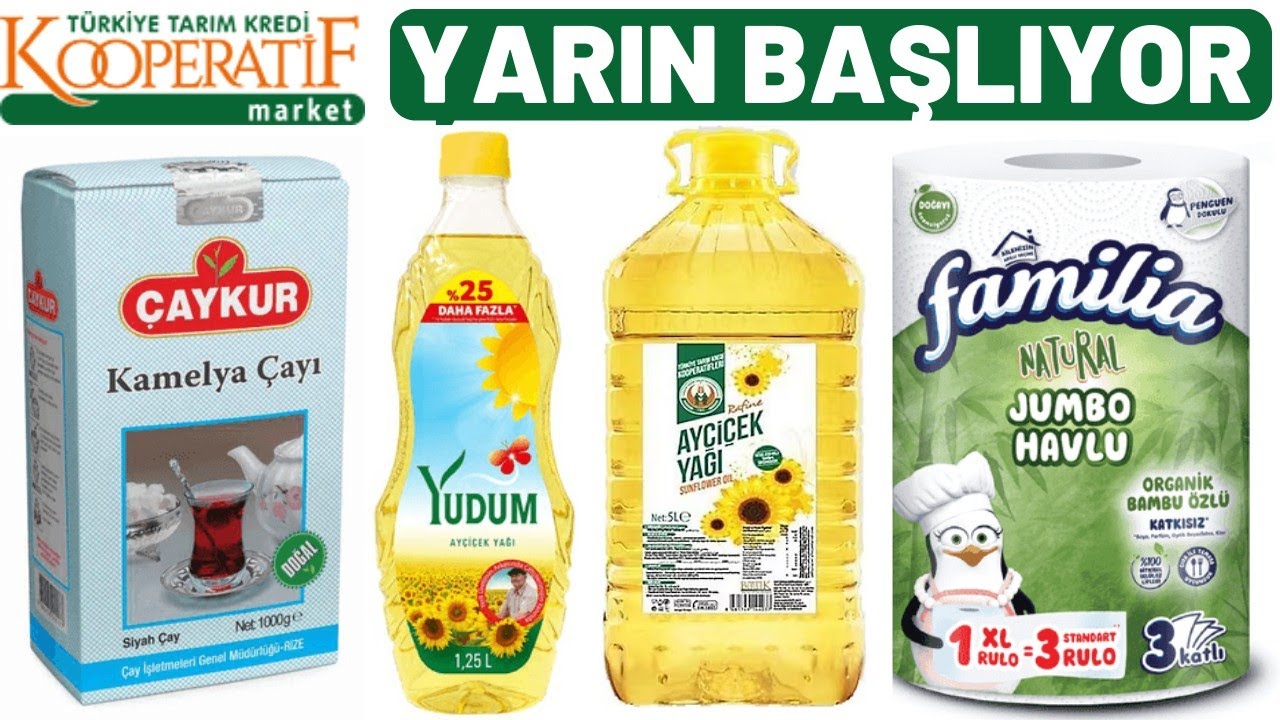 TARIM KREDİ'DE YARIN || 7 MART 2026 KATALOĞU || YAĞ ŞEKER YUMURTA FİYATLARI