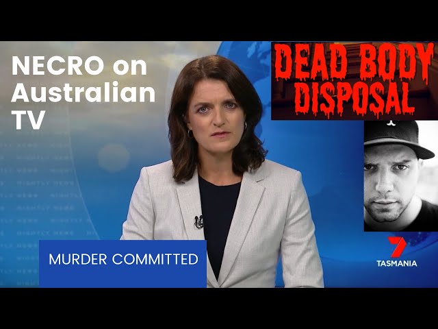 NECRO on Australian TV (Jack Sadler murder of Jake Anderson-Brettner) DEAD BODY DISPOSAL Track class=