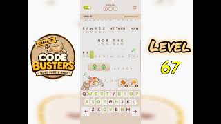 Code Busters Level 67 Walkthrough