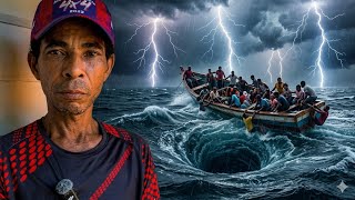 En pleno Canal de la Mona, una fuerte tormenta impactó la yola rumbo a Puerto Rico