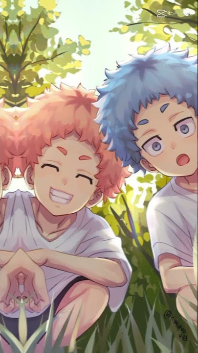 Tokyo revengers/kawata twins Smiley and angry