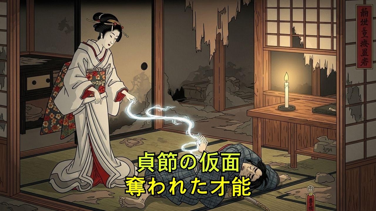 【怪談】美しき未亡人の罠…一夜で消えた三年の学問と男の末路