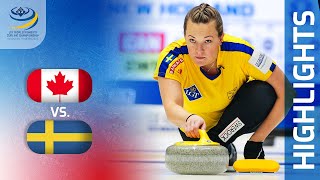 CANADA v SWEDEN - Round-robin game Highlights - LGT World Women’s Curling Championship 2023