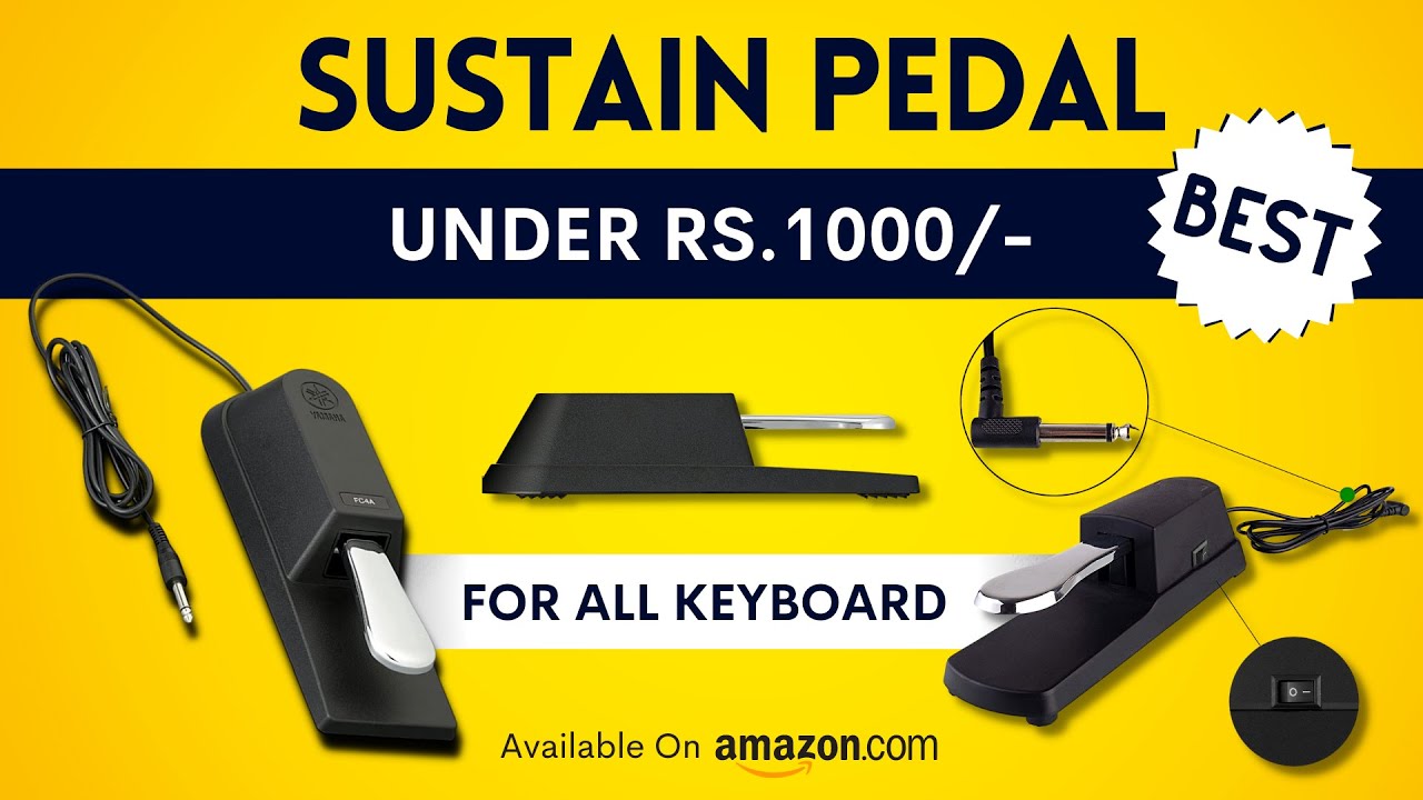 Sustain Pedal Under Rs.1000/ For All Keyboard YouTube