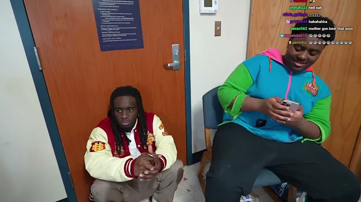 Kai Cenat & His Security Guard CRASH ALL THE WAY OUT ON Rakai, Jamal & Tota! ＊CALLS SPEED＊ S U