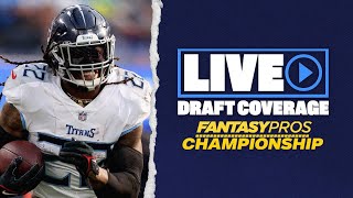 FantasyPros Championship Weekly Live Draft Coverage #10