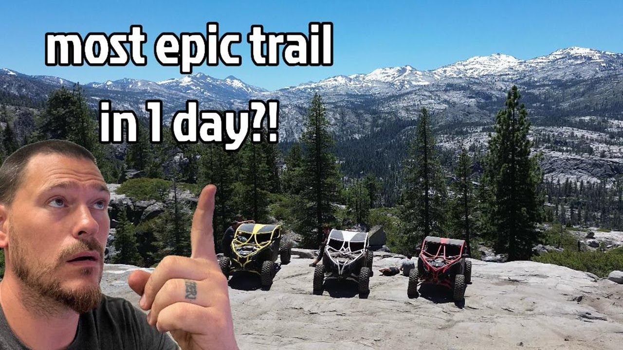 MUST WATCH BEFORE RIDING THE RUBICON TRAIL in El Dorado County CALIFORNIA