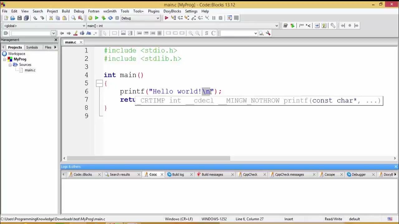 C Programming Tutorial Learn C programming C language Sub 02 - YouTube