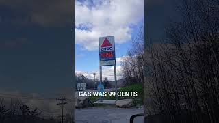 Gas was 99 cents a gallon in 1994....now its close to 5 bucks..# walking#inflation#we need hybrid