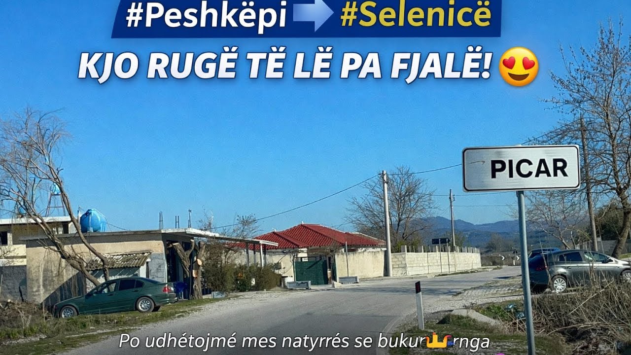 Kjo Rrugë në Jug të Shqipërisë do t’ju Lërë Pa Fjalë! 😍 Peshkëpi – Selenicë🚗