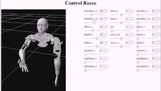 [ROS] InMoov 3D web interface